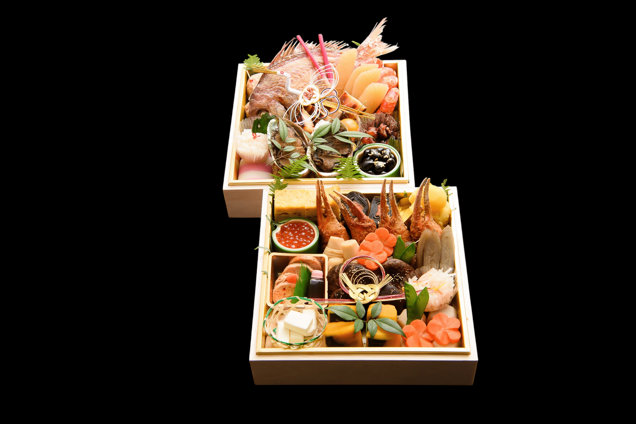 和二段重の画像